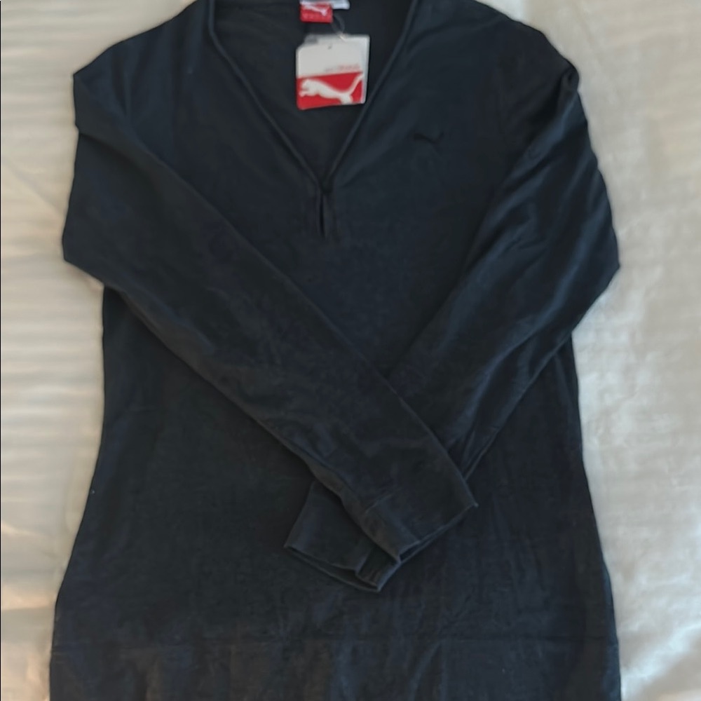 Puma Charcoal Long Sleeve Shirt